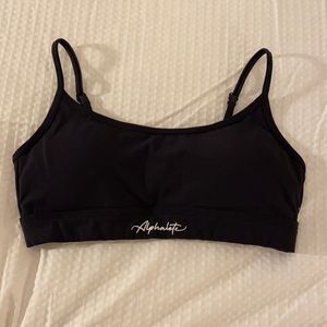 Alphalete Surface Limitless Bra - Black